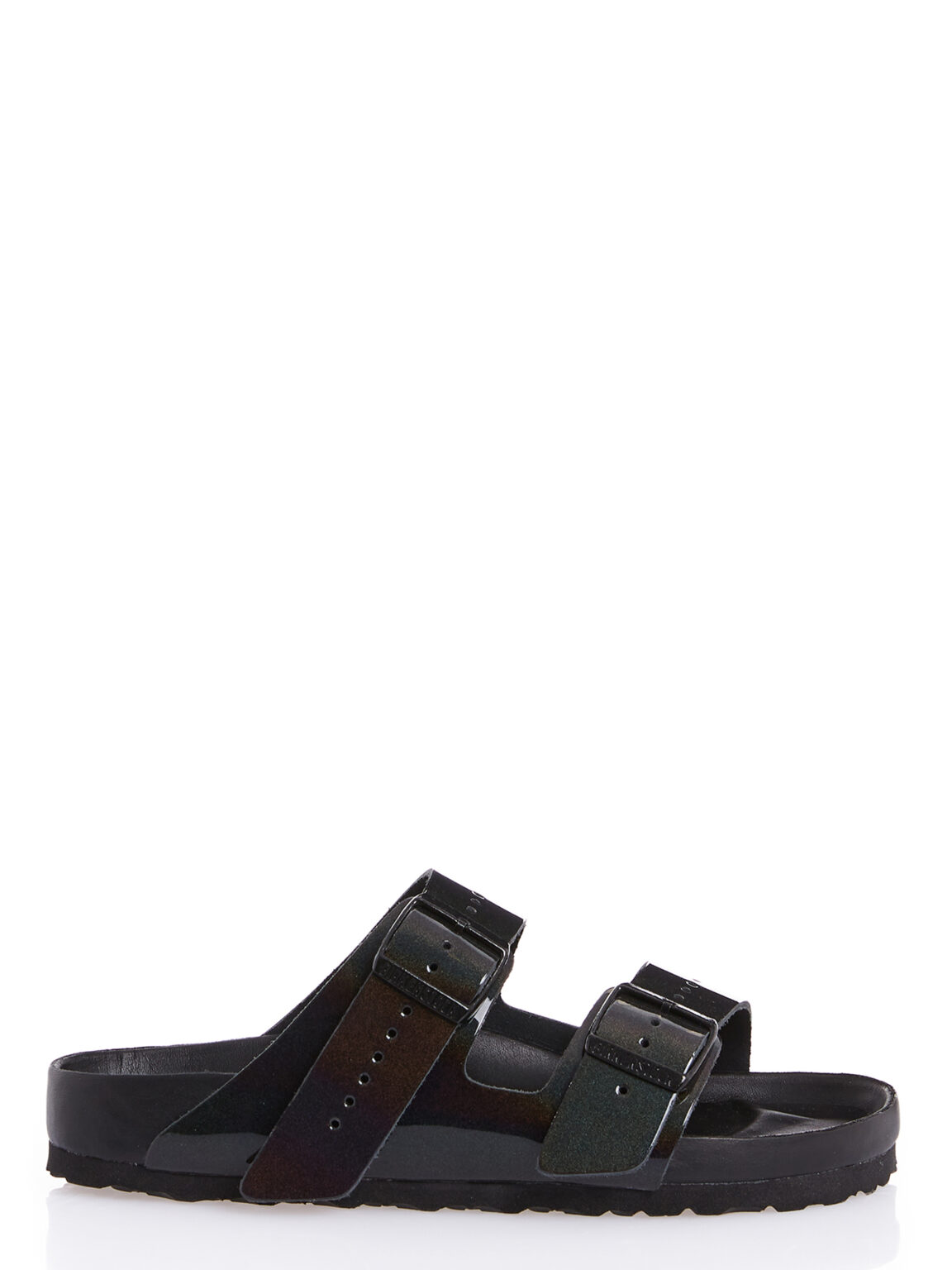 rick owens iridescent birkenstock