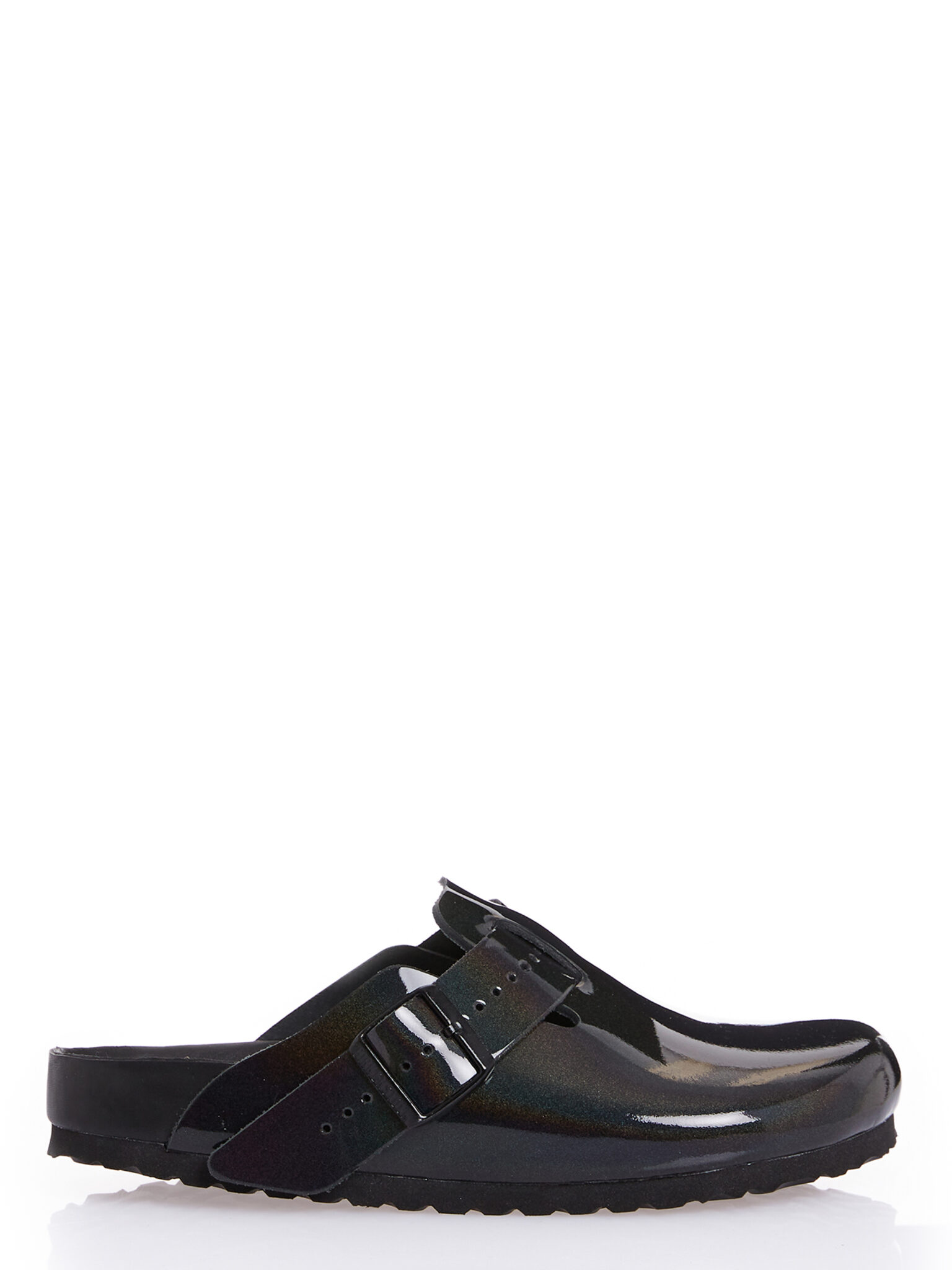rick owens iridescent birkenstock